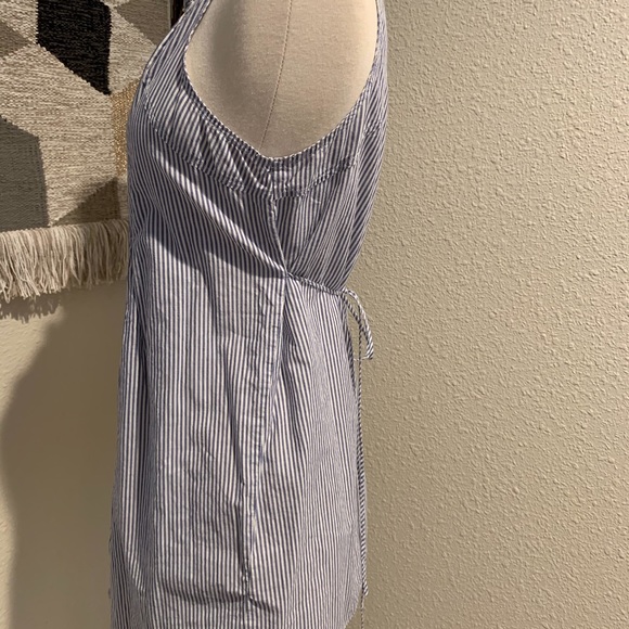 Anthropologie Blue and White Sleeveless Tunic for - Picture 3 of 7